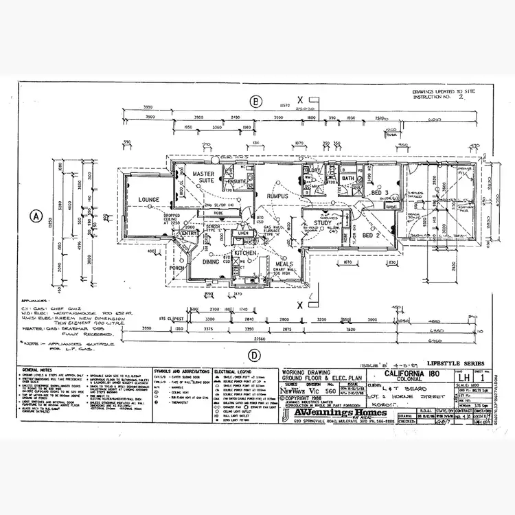 Floorplan of Homely house listing, 10 Horne, Koroit VIC 3282