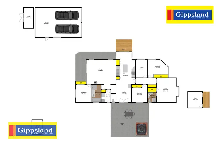 Floorplan of Homely house listing, 67 George Street, Maffra VIC 3860