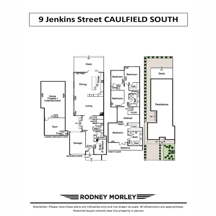 Floorplan of Homely house listing, 9 Jenkins Street, Caulfield South VIC 3162