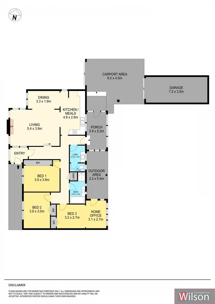 Floorplan of Homely house listing, 30 Grandview Grove, Wendouree VIC 3355