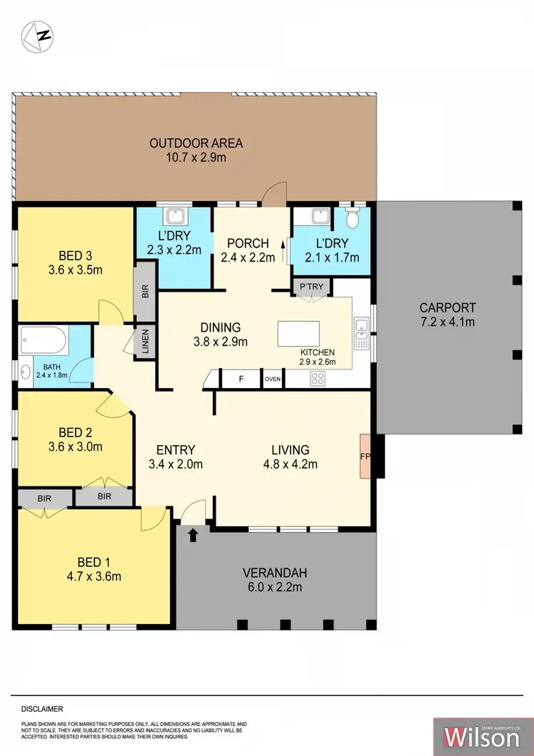 Floorplan of Homely house listing, 512 Sherrard Street, Black Hill VIC 3350