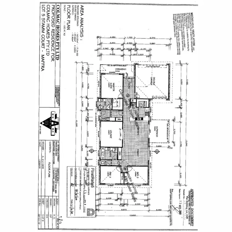 Floorplan of Homely house listing, 7 Stam Court, Maffra VIC 3860