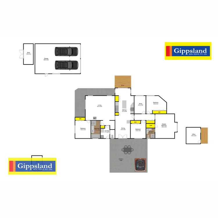 Floorplan of Homely house listing, 67 George Street, Maffra VIC 3860