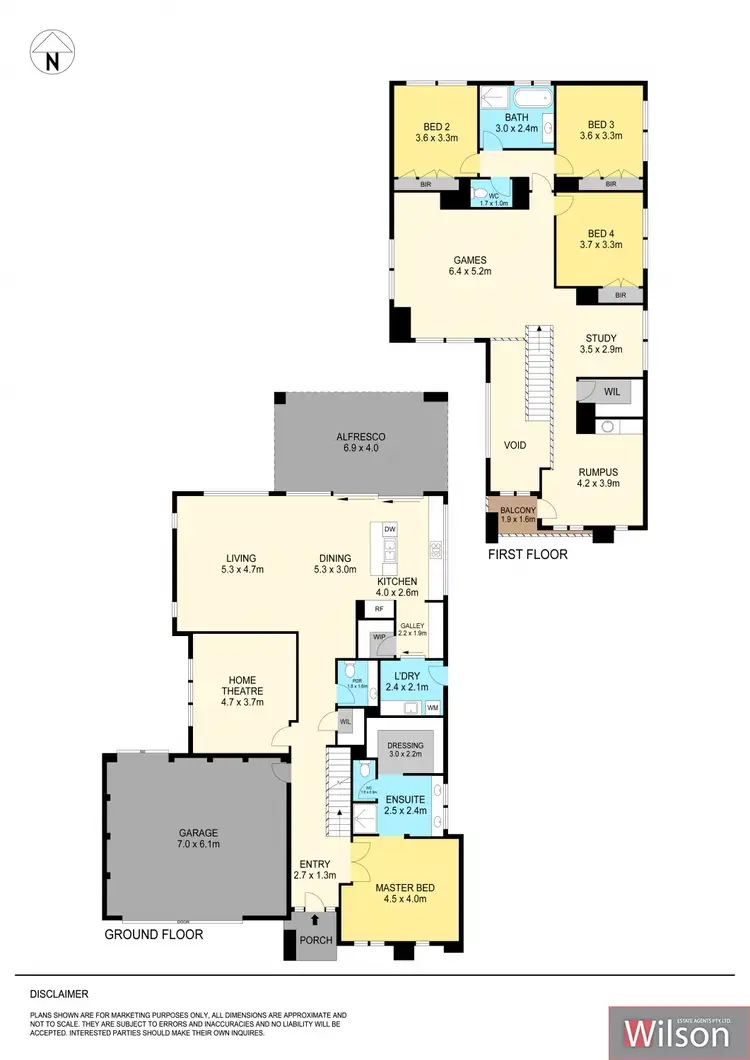 Floorplan of Homely house listing, 5 Silo Close, Lake Wendouree VIC 3350