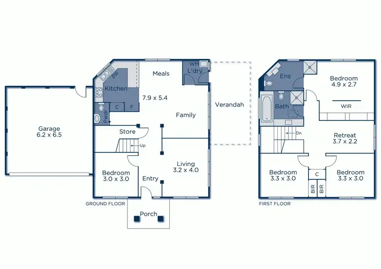 Floorplan of Homely house listing, 42 Richmond Street, Blackburn South VIC 3130
