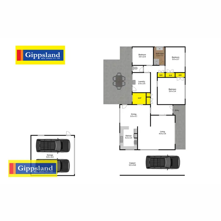 Floorplan of Homely house listing, 27 River Street, Heyfield VIC 3858