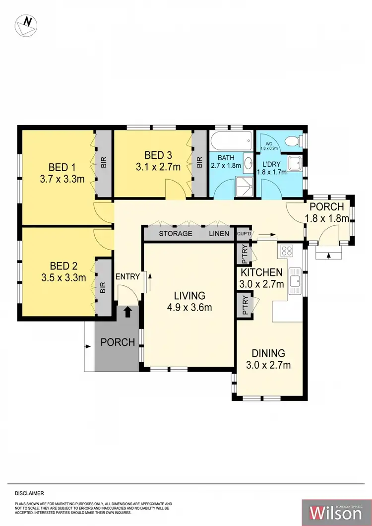 Floorplan of Homely house listing, 32 Otway Street South, Ballarat East VIC 3350