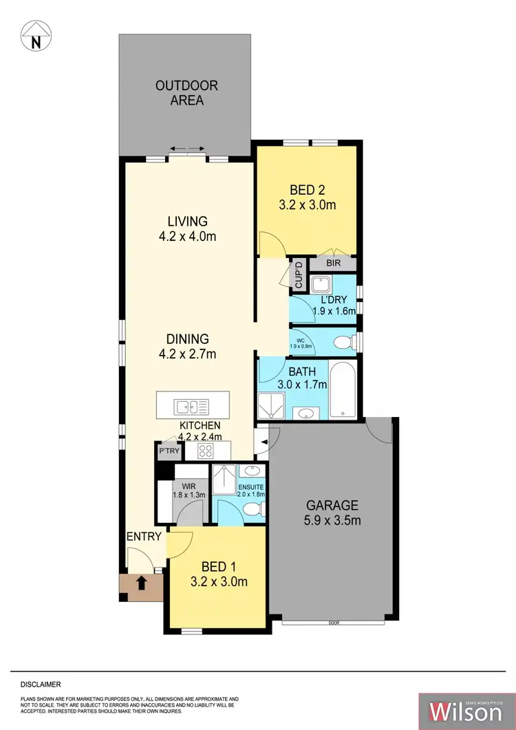 Floorplan of Homely house listing, 48 Chase Boulevard, Alfredton VIC 3350