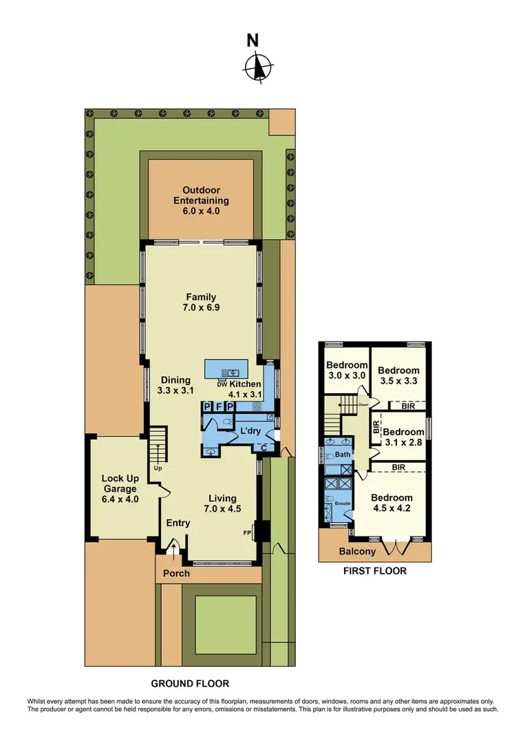 Floorplan of Homely house listing, 8 Radford Street, Williamstown VIC 3016