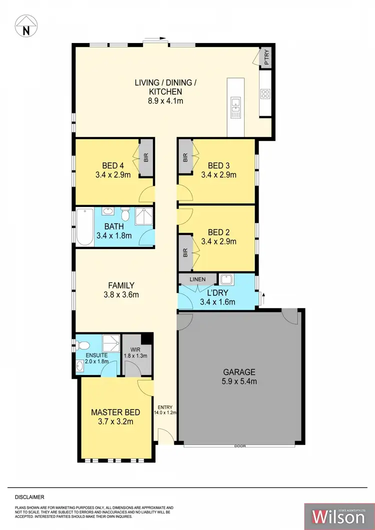 Floorplan of Homely house listing, 7 Veronica Place, Mount Pleasant VIC 3350