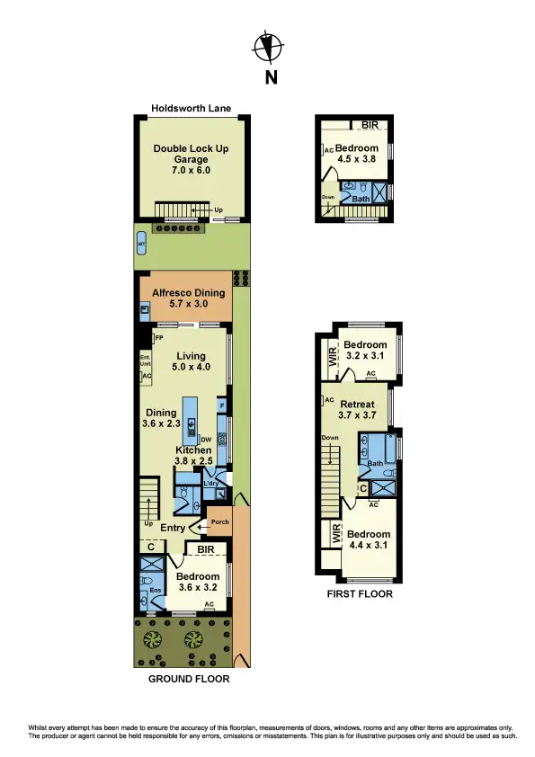Floorplan of Homely house listing, 35 Chandler Street, Williamstown VIC 3016