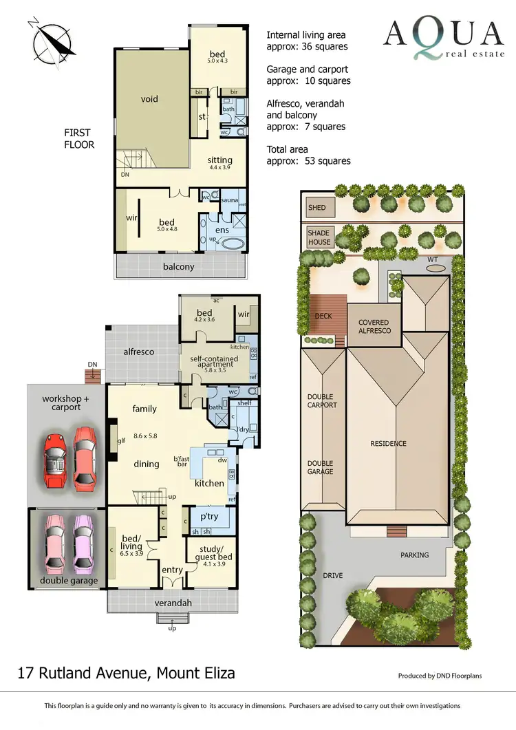 Floorplan of Homely house listing, 17 Rutland Avenue, Mount Eliza VIC 3930