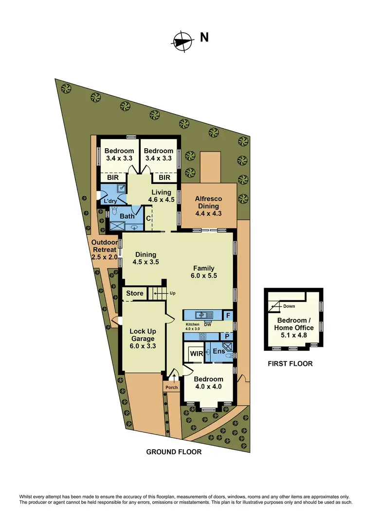 Floorplan of Homely house listing, 113 Power Street, Williamstown VIC 3016