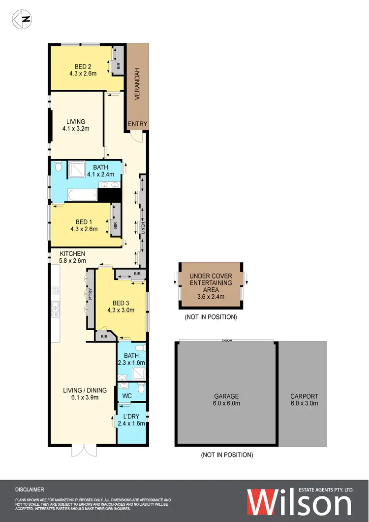 Floorplan of Homely house listing, 216 Lyons Street South, Ballarat Central VIC 3350
