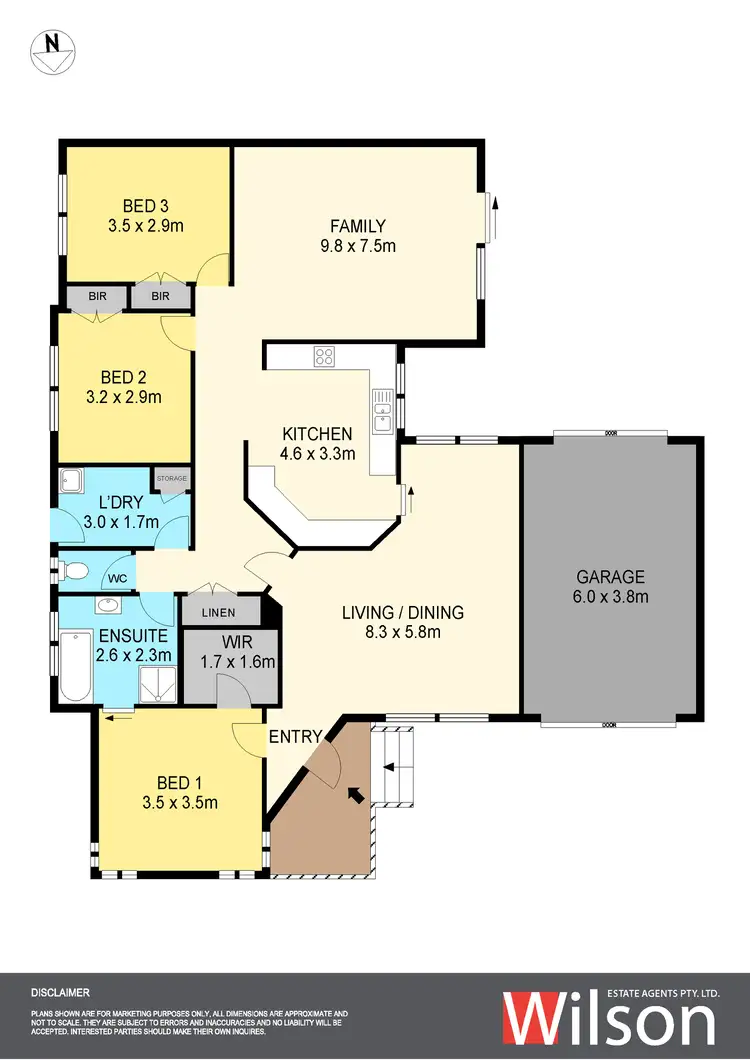 Floorplan of Homely house listing, 24 Melvyn Crescent, Mount Clear VIC 3350