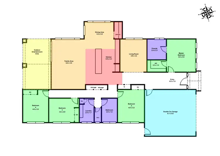 Floorplan of Homely house listing, 14 Dromana Street, Alfredton VIC 3350