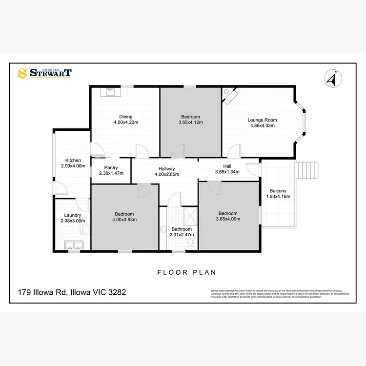 Floorplan of Homely house listing, 179 Illowa Road, Dennington VIC 3280
