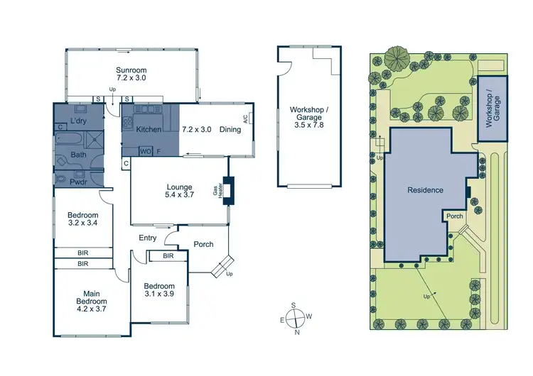 Floorplan of Homely house listing, 44 Boyd Street, Blackburn South VIC 3130