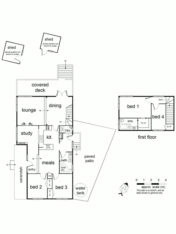 Floorplan of Homely house listing, 7 Dennis Street, Croydon VIC 3136