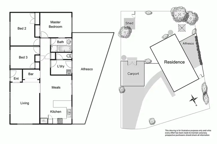 Floorplan of Homely house listing, 4 Farrer Close, Cranbourne VIC 3977