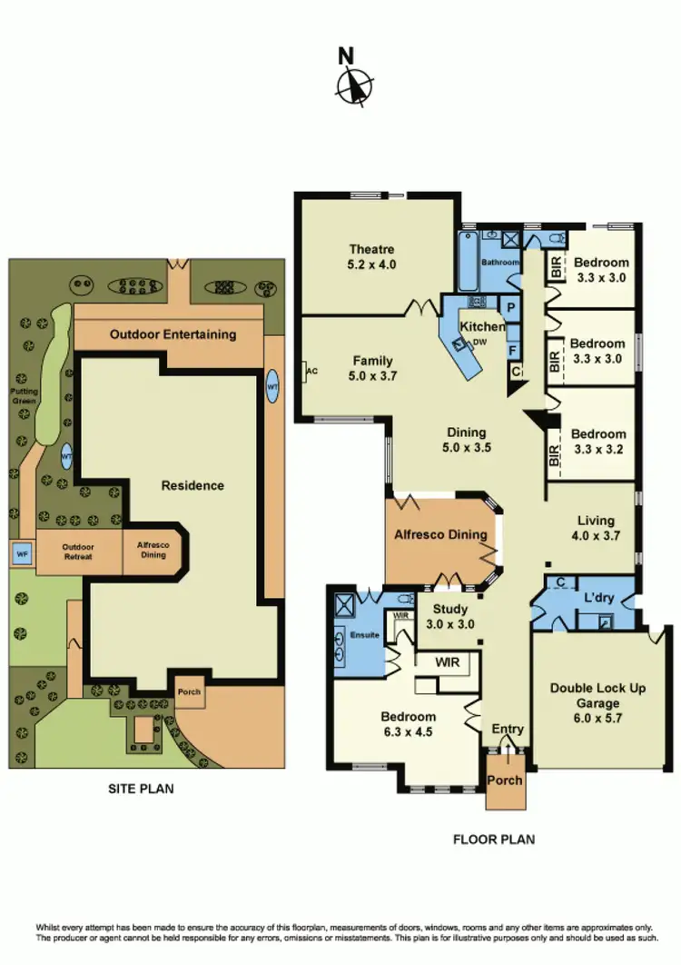 Floorplan of Homely house listing, 24 Vaucluse Boulevard, Sanctuary Lakes VIC 3030
