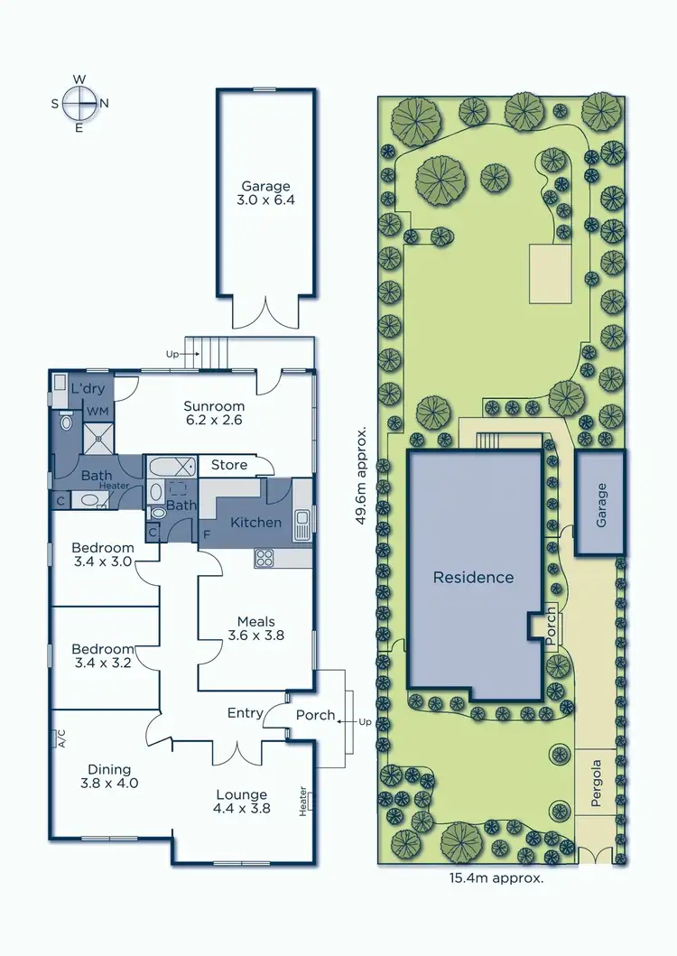 Floorplan of Homely house listing, 45 Glyndon Road, Camberwell VIC 3124