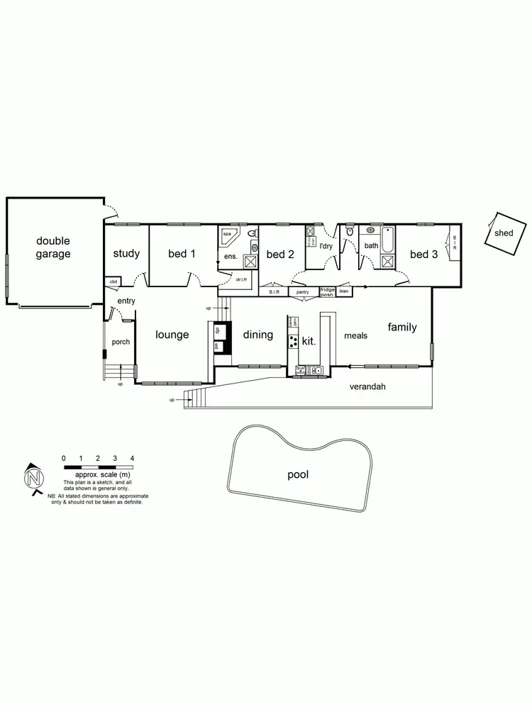 Floorplan of Homely house listing, Address available on request