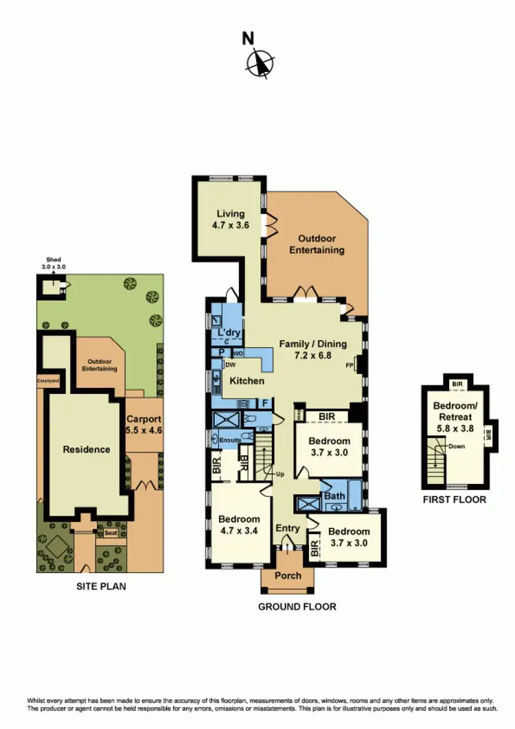 Floorplan of Homely house listing, 22 Percy Street, Newport VIC 3015