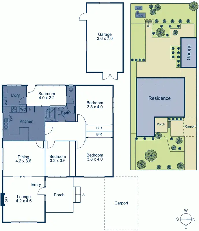 Floorplan of Homely house listing, 56 Heatherdale Road, Mitcham VIC 3132