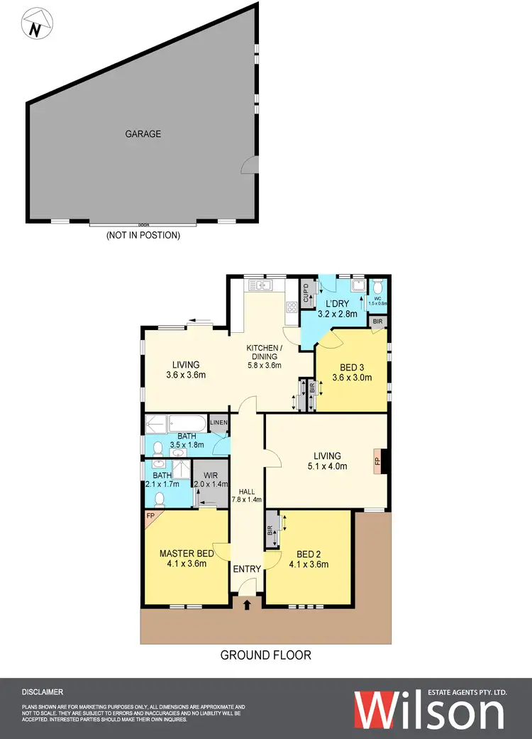Floorplan of Homely house listing, 19 Blair Street, Golden Point VIC 3350