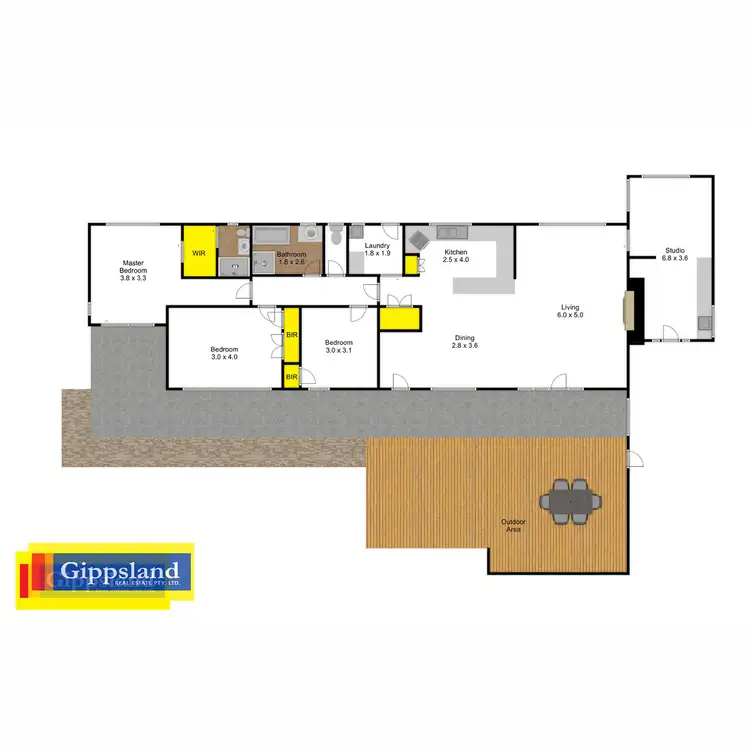 Floorplan of Homely house listing, 2 McLean Street, Briagolong VIC 3860