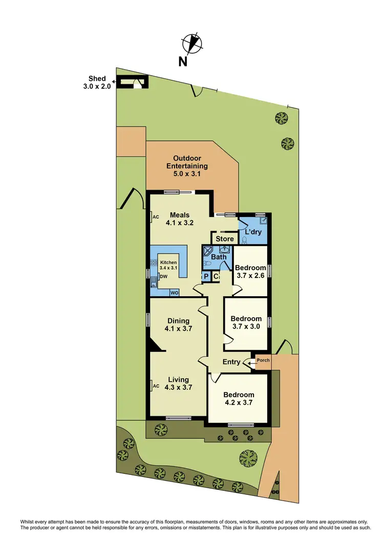 Floorplan of Homely house listing, 107 Stevedore Street, Williamstown VIC 3016