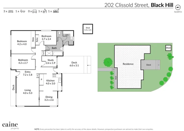 Floorplan of Homely house listing, 202 Clissold Street, Black Hill VIC 3350
