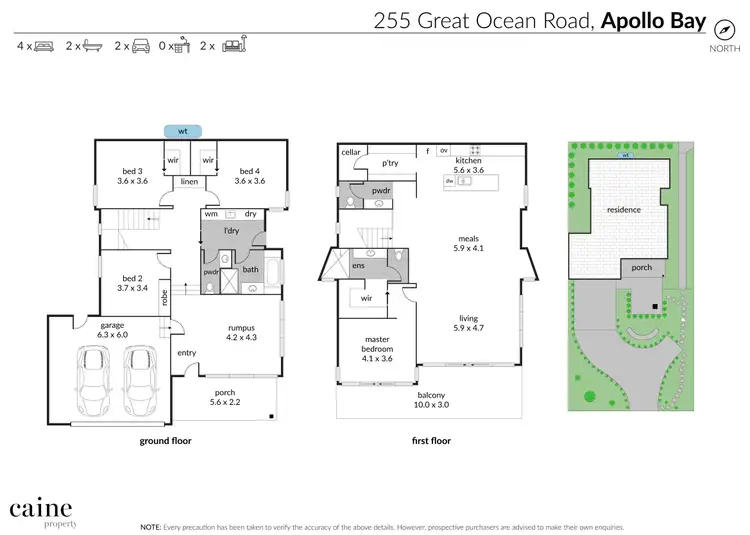 Floorplan of Homely unit listing, 255 Great Ocean Road, Apollo Bay VIC 3233