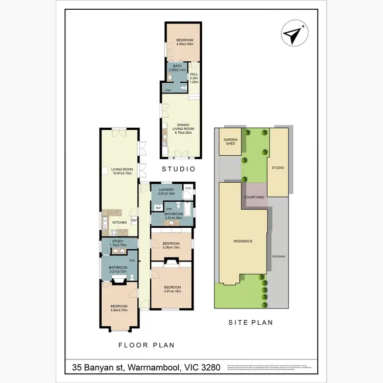 Floorplan of Homely house listing, 35 Banyan Street, Warrnambool VIC 3280