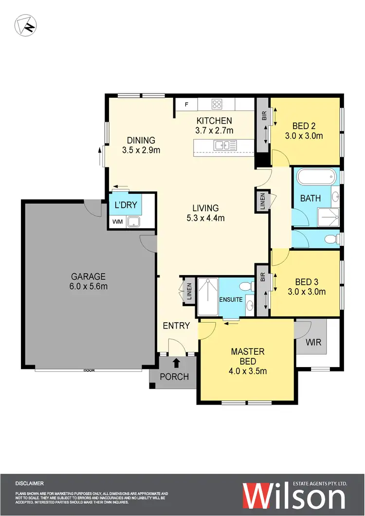 Floorplan of Homely house listing, 101 Little Dodds Street, Golden Point VIC 3350