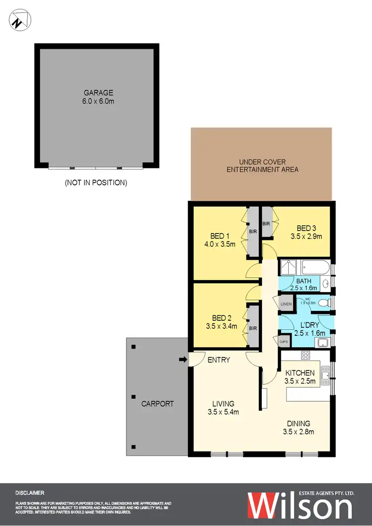 Floorplan of Homely house listing, 4a Power Court, Sebastopol VIC 3356