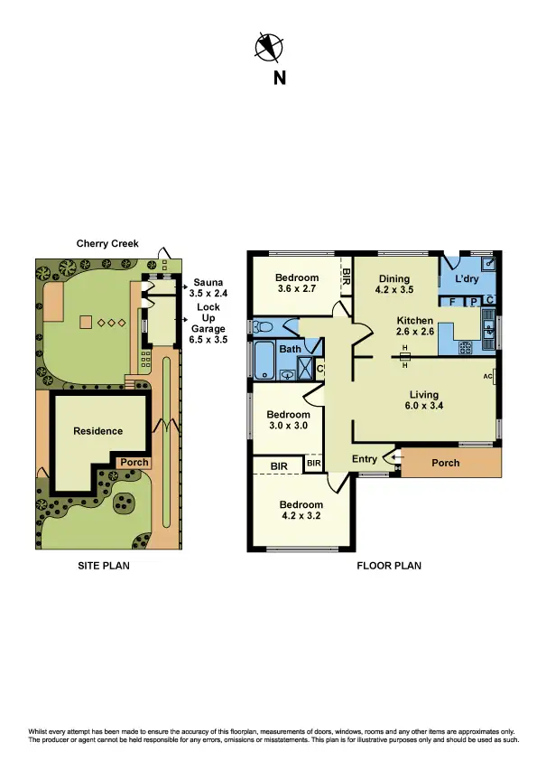 Floorplan of Homely house listing, 46 Simmons Drive, Seaholme VIC 3018