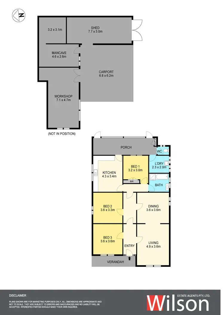 Floorplan of Homely house listing, 313 Pleasant Street South, Ballarat Central VIC 3350