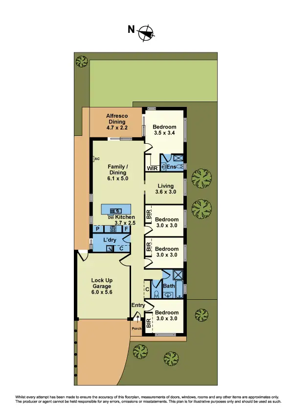 Floorplan of Homely house listing, 19 Treeve Parkway, Werribee VIC 3030
