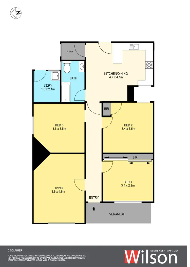 Floorplan of Homely house listing, 516 Lydiard Street North, Soldiers Hill VIC 3350