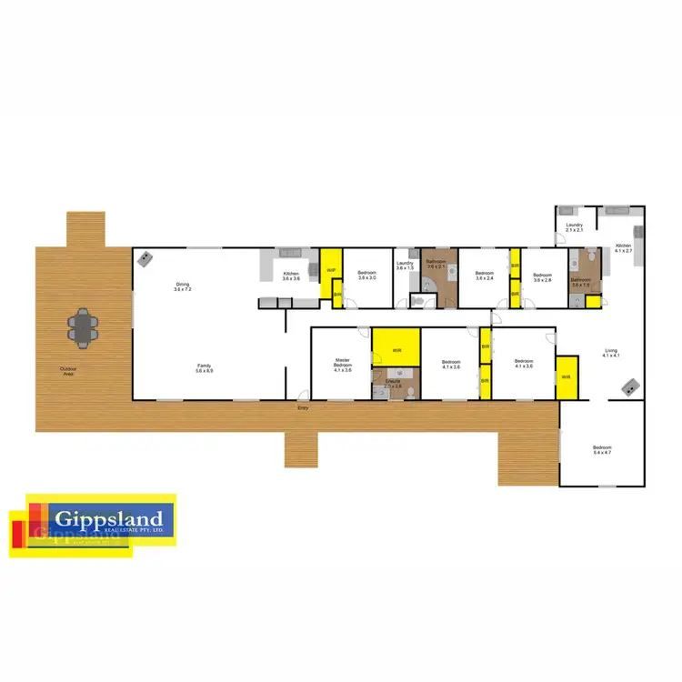 Floorplan of Homely rural property listing, 127 Elma Road, Glenmaggie VIC 3858