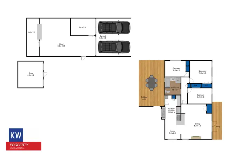Floorplan of Homely house listing, 7 Davey St, Morwell VIC 3840