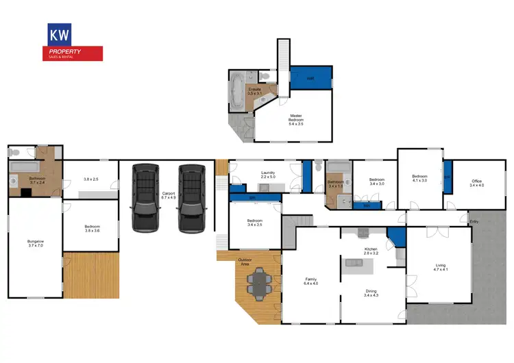 Floorplan of Homely house listing, 40 Ethel St, Traralgon VIC 3844