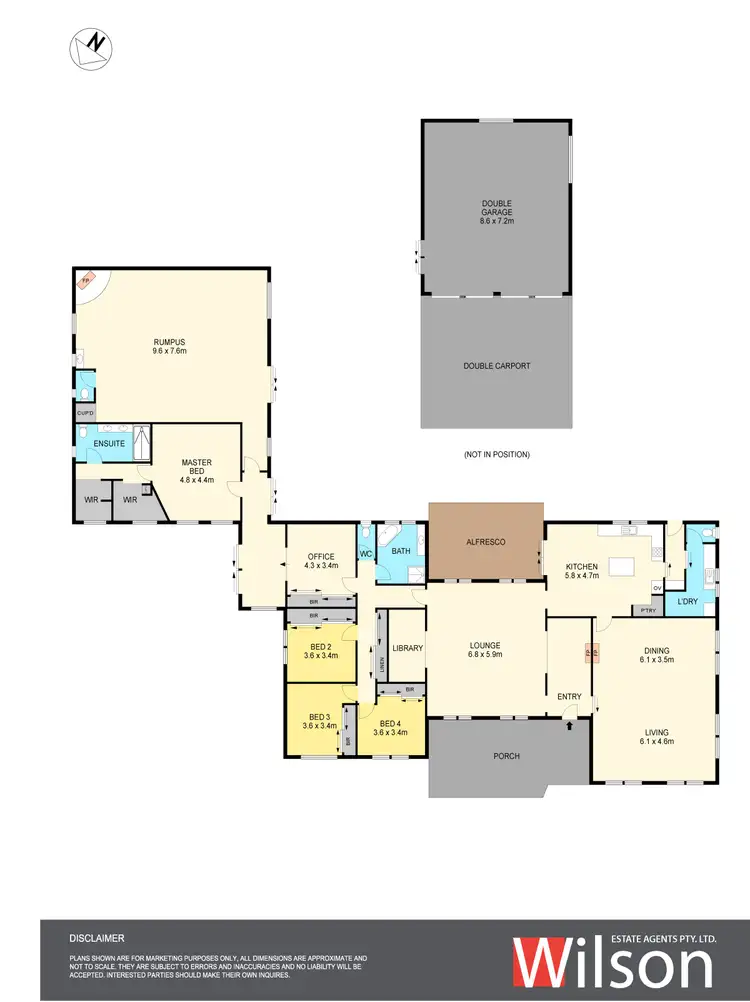 Floorplan of Homely house listing, 5 Westgate Road, Smythes Creek VIC 3351