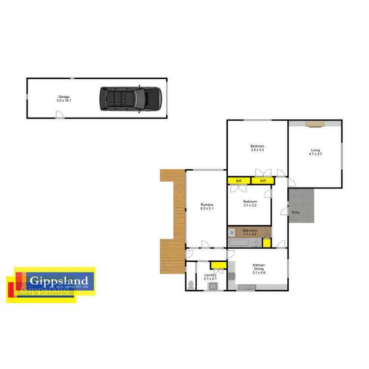 Floorplan of Homely house listing, 23 King Street, Maffra VIC 3860