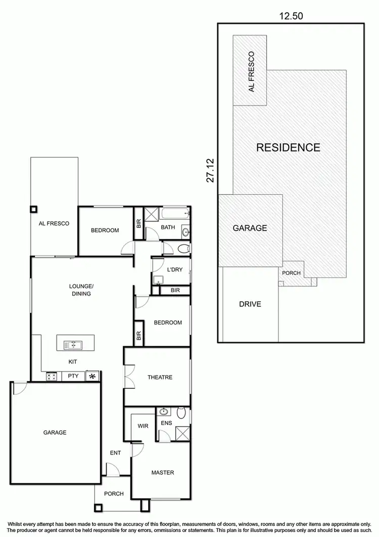 Floorplan of Homely house listing, 33 George Frederick Road, Cranbourne West VIC 3977