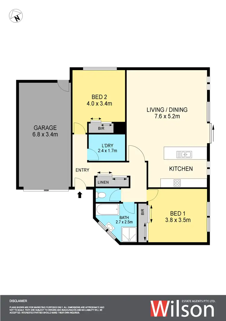 Floorplan of Homely townhouse listing, 4/914 Havelock Street, Ballarat North VIC 3350