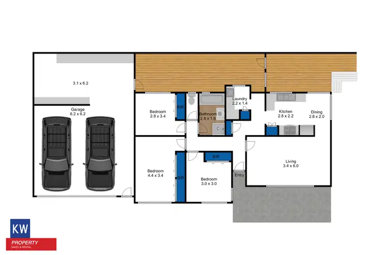 Floorplan of Homely house listing, 17 June St, Morwell VIC 3840