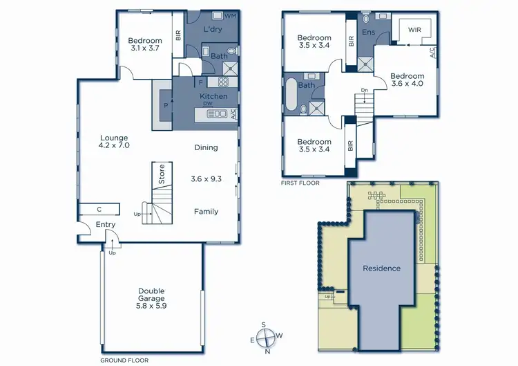 Floorplan of Homely house listing, 2 McGowans Lane, Burwood VIC 3125